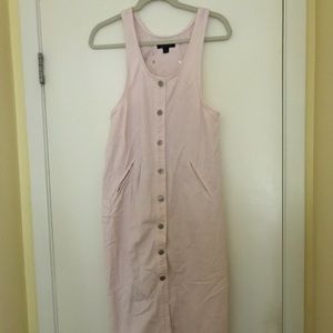 Button up Overall dress